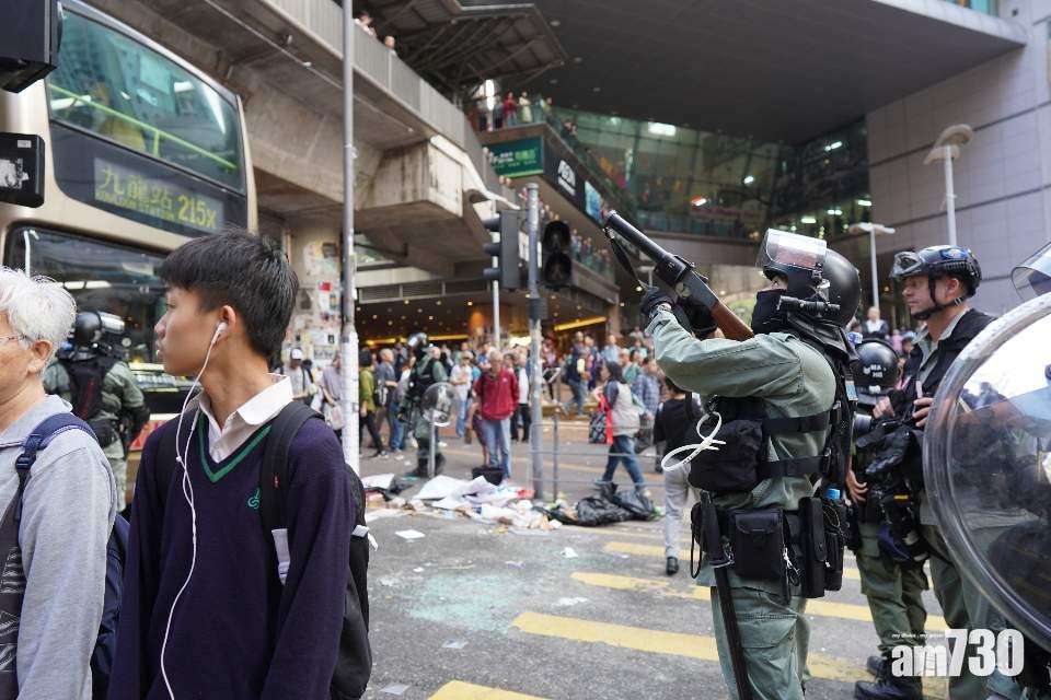 今晨多區有人堵路