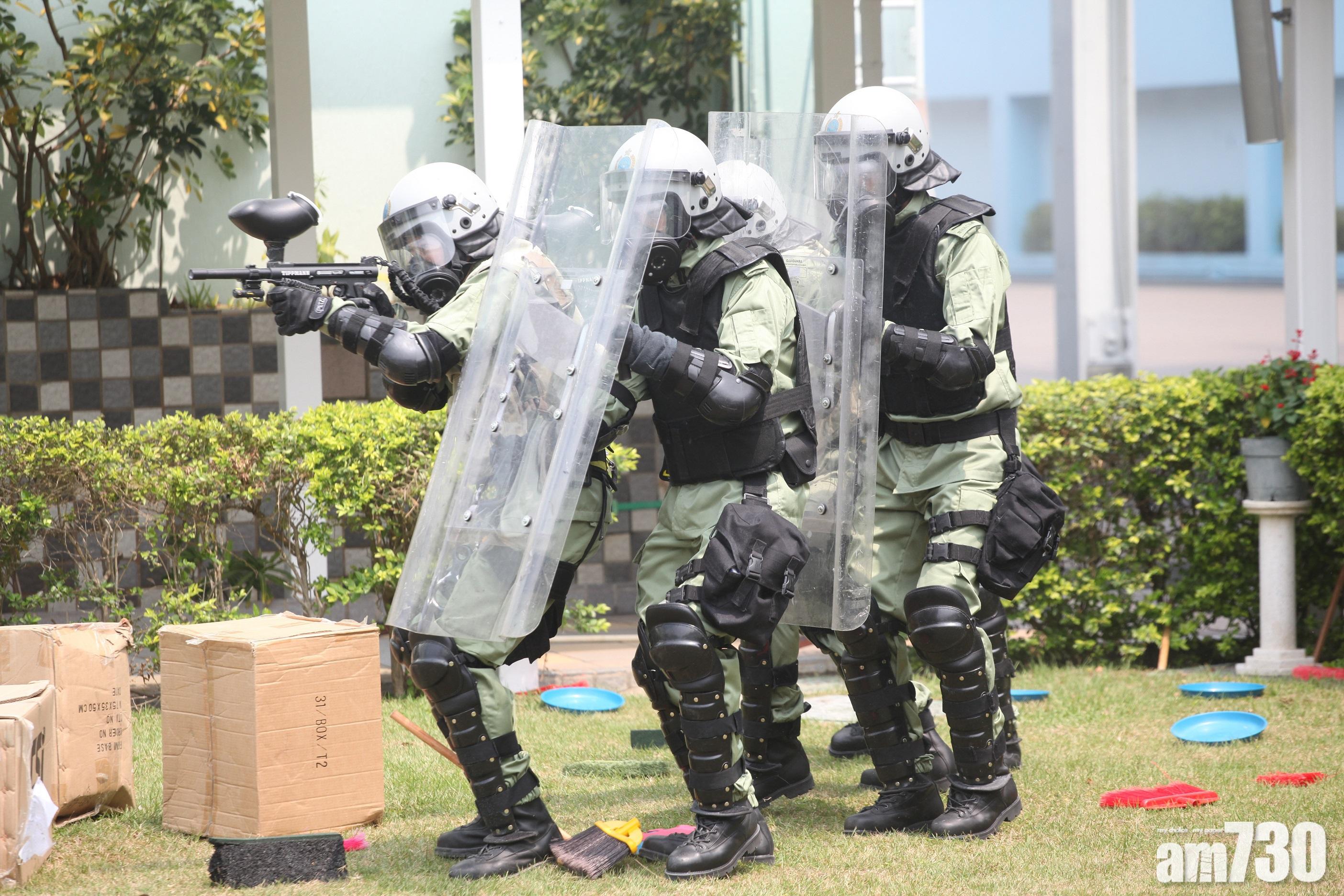 【特務警察】不多於100名懲教人員非全職形式借調警方