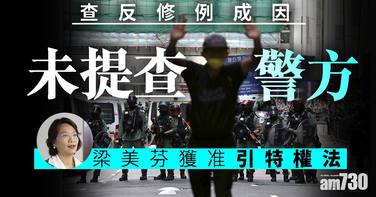 梁美芬獲准引特權法　查反修例成因未提查警方