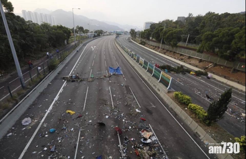吐露港公路南北行全線通車