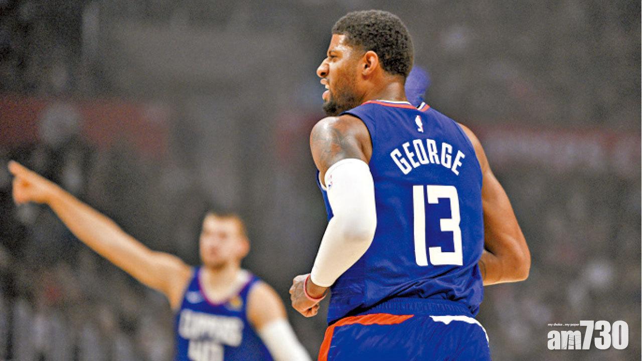 保羅佐治20分鐘轟37分 快艇狂炒鷹隊