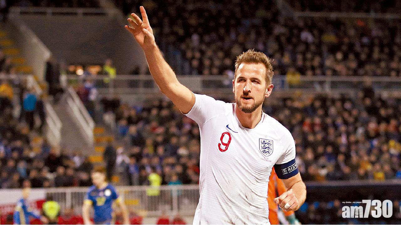 8場外圍賽都有士哥  卡尼成英軍第一人