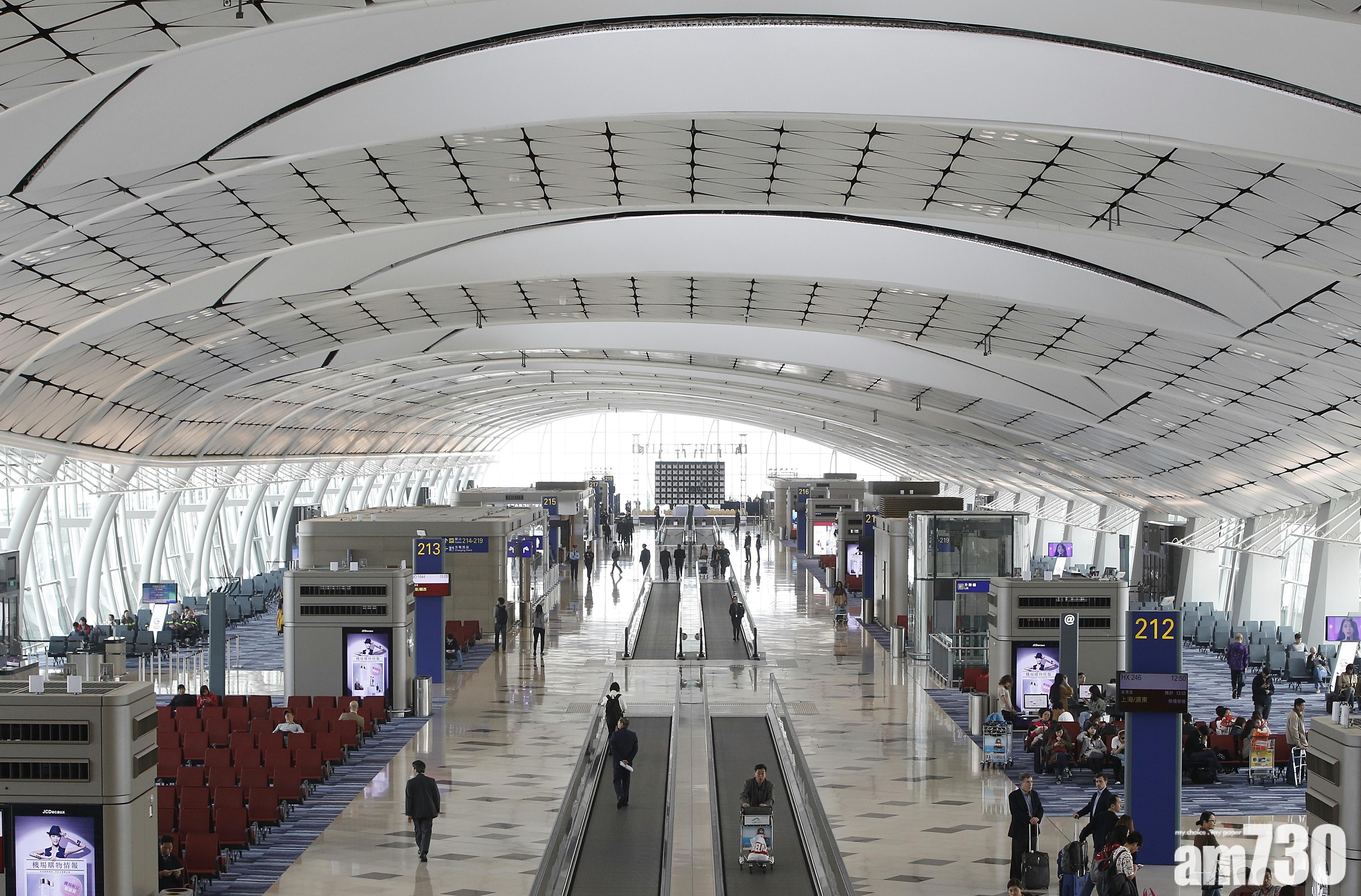 機場一號客運大樓擴建部分本月29日啟用 增48櫃位