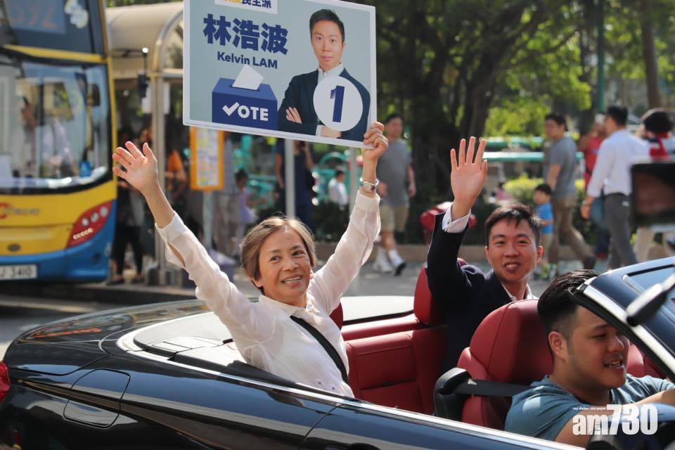 【區議會選舉】最後衝刺 71歲葉德嫻四出奔走為年輕候選人拉票