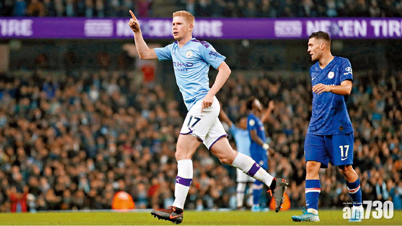 控球率罕有不及對手 曼城 險勝車仔