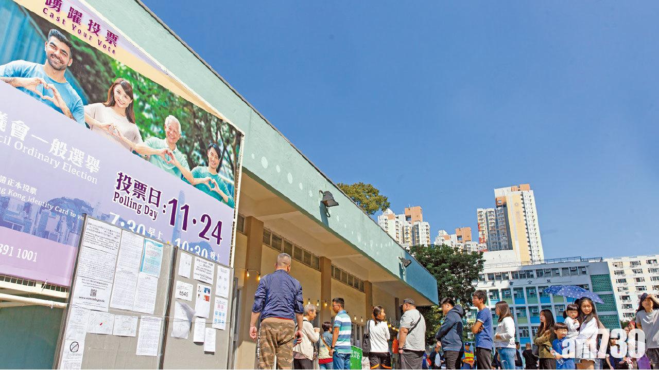 區選創歷史 投票率71.2%逾萬人投票