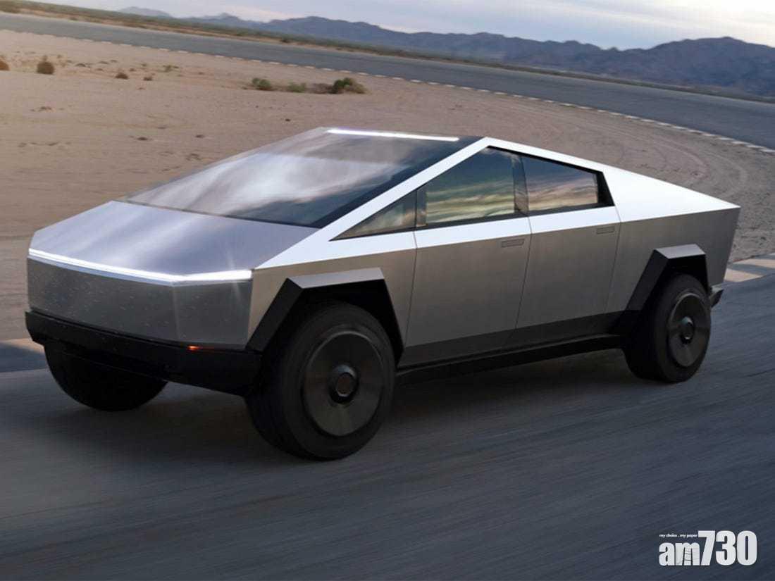 Tesla Cybertruck電動貨車　Cyberpunk外形售30萬