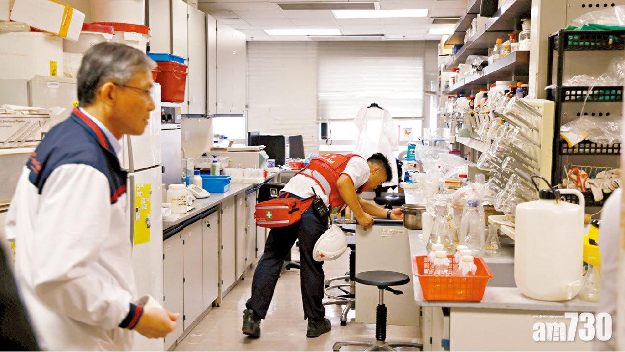 派小隊逐層搜暫發現一人 理大：不排除仍有人匿藏