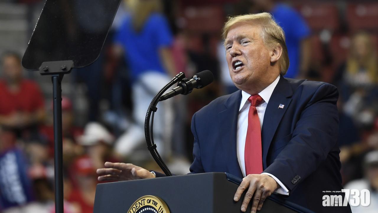 特朗普簽署《香港人權與民主法案》及《香港保護法》