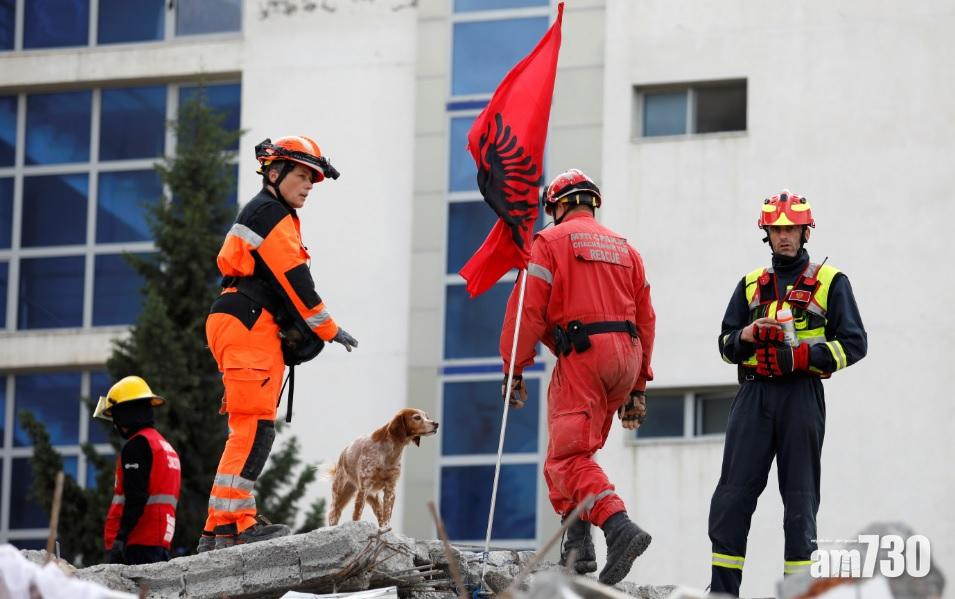 阿爾巴尼亞地震增至49人死亡