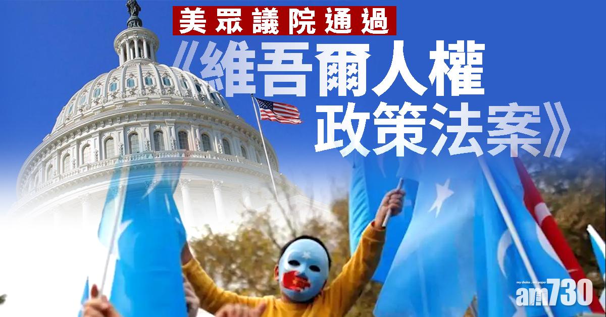 美眾議院通過《維吾爾人權政策法案》