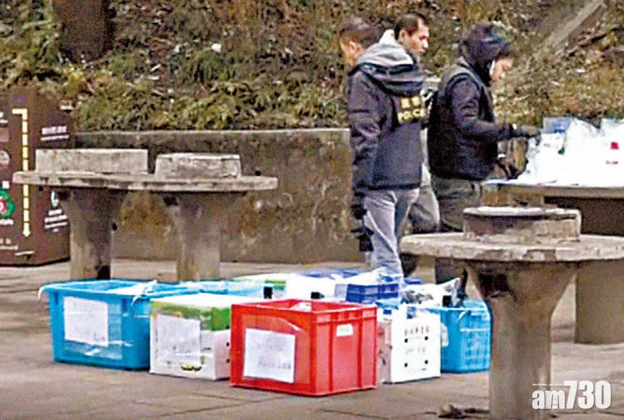 涉濃硝酸硫酸 城門水塘 檢大量危險化學品 