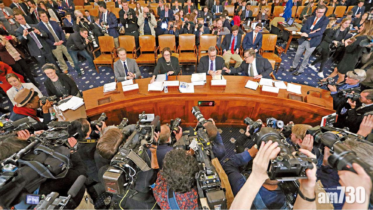 彈劾調查 司法委員會首公開聽證  共和黨︰似搞政變