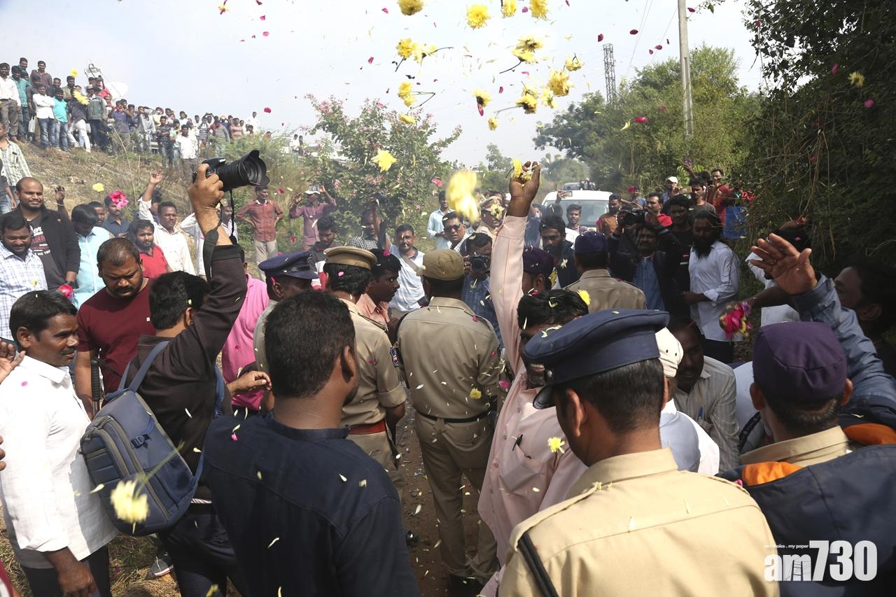 涉姦殺女獸醫　印度4名男子圖搶警槍逃走被警擊斃