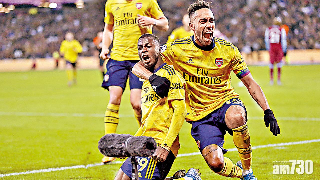 9分鐘內入3球 兵工廠止9場不勝