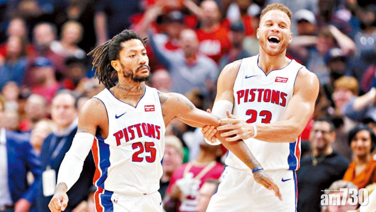 羅斯0.3秒絕殺  活塞險勝鵜鶘