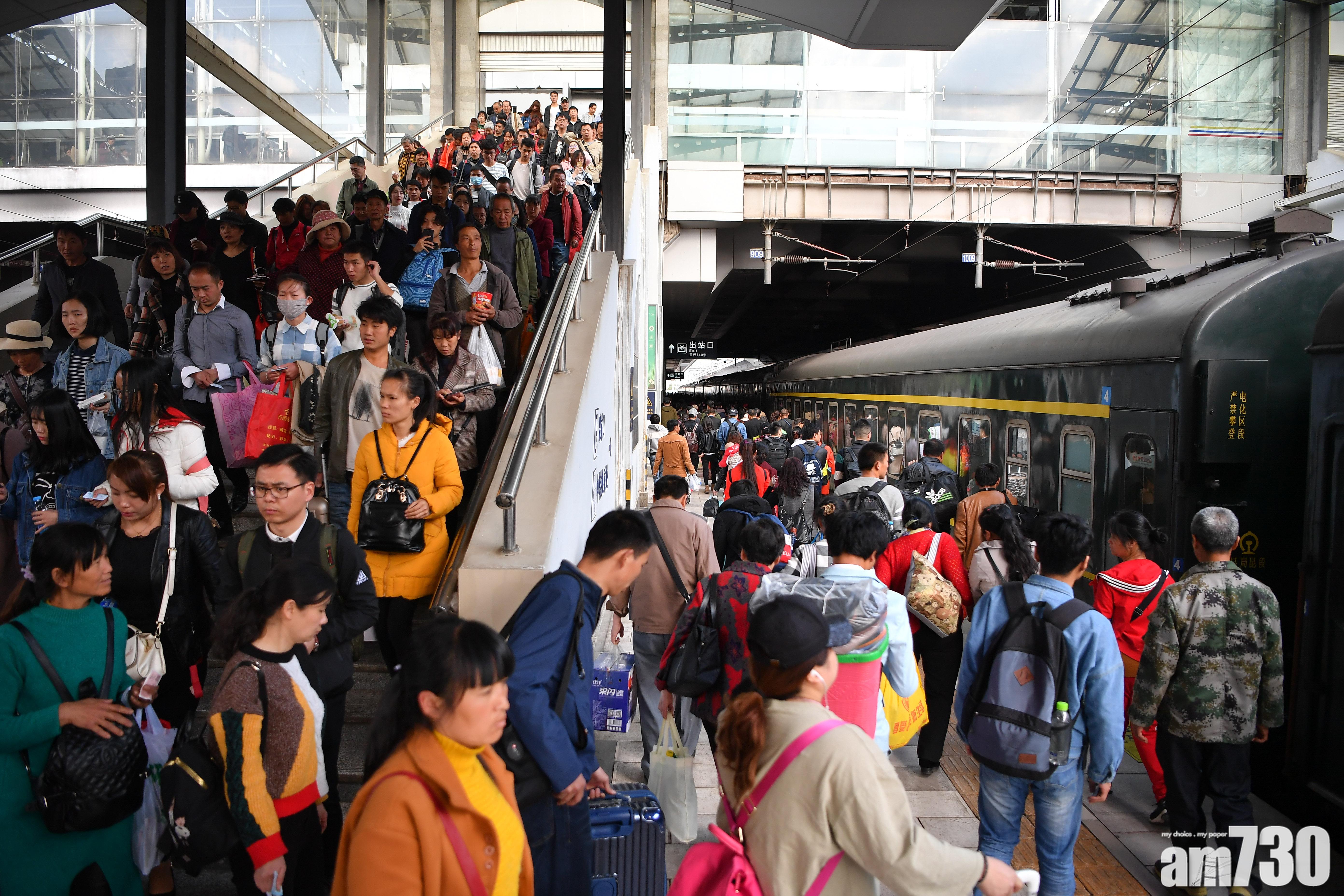 春運火車票明預售 鐵路集團：料載4.4億人次