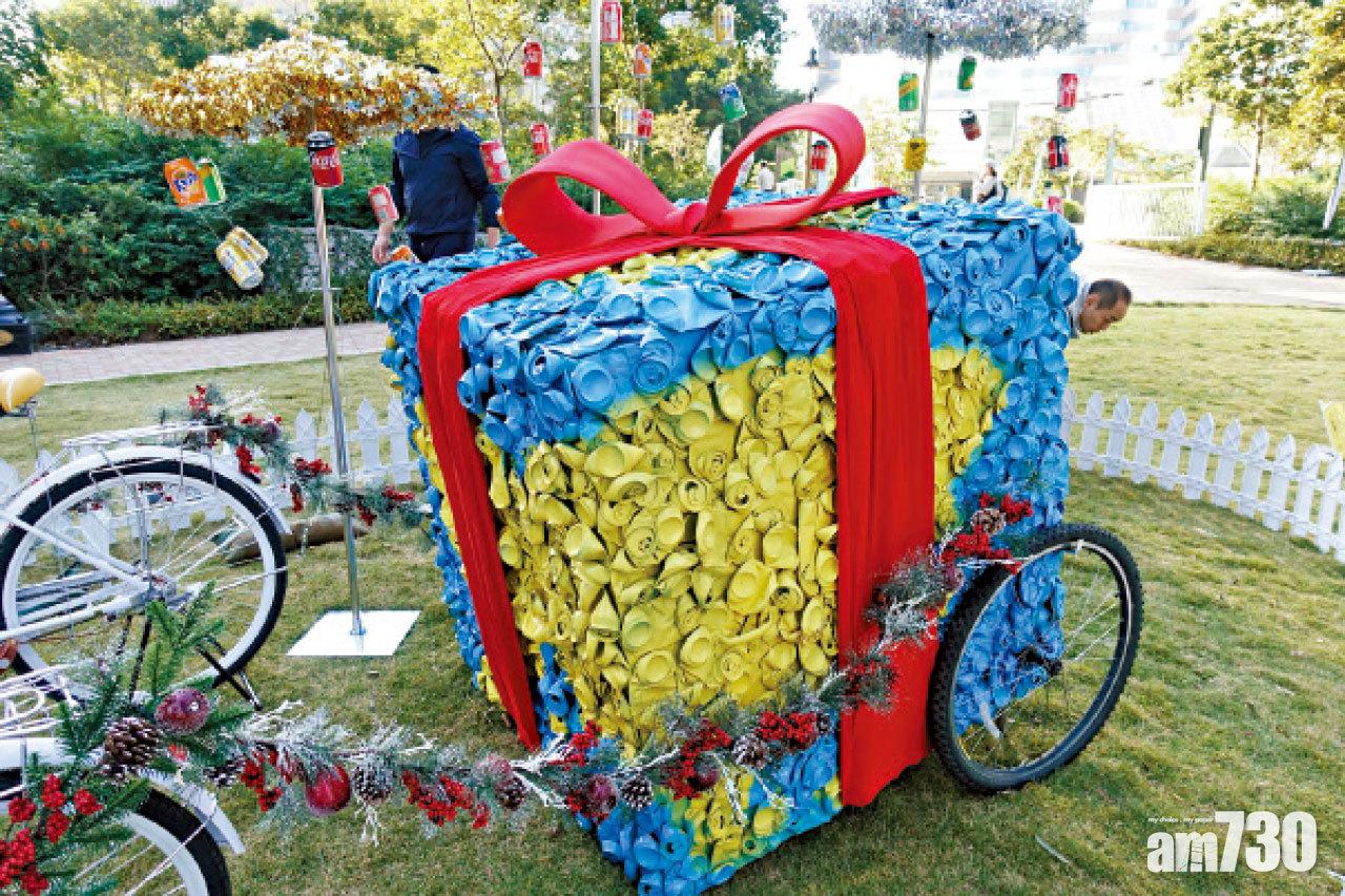 環保鹿車落腳零碳天地 推廣綠色聖誕