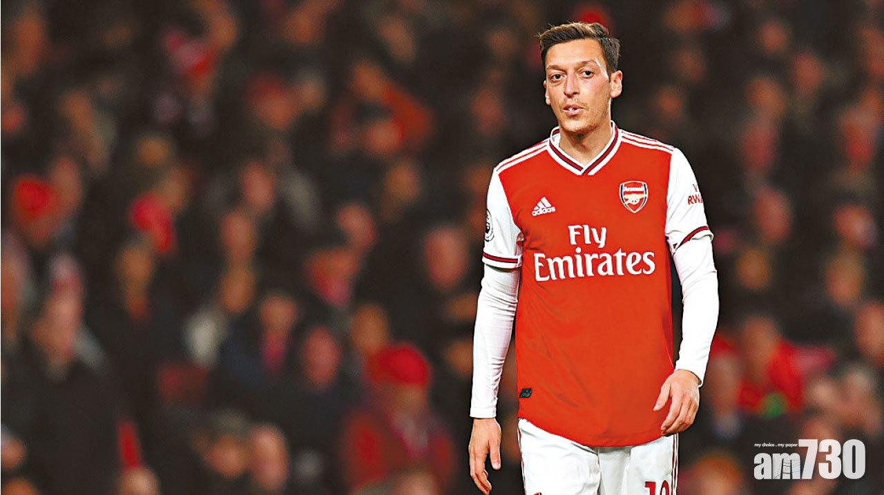 土耳其裔球星奧斯爾疑撐「疆獨」  央視撤阿仙奴對曼城直播