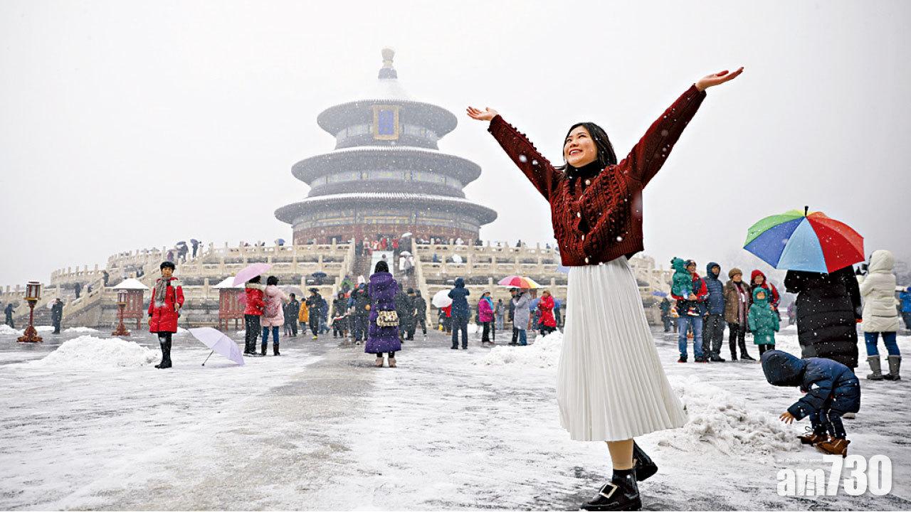 北京大雪 上海暖冬64年最高溫