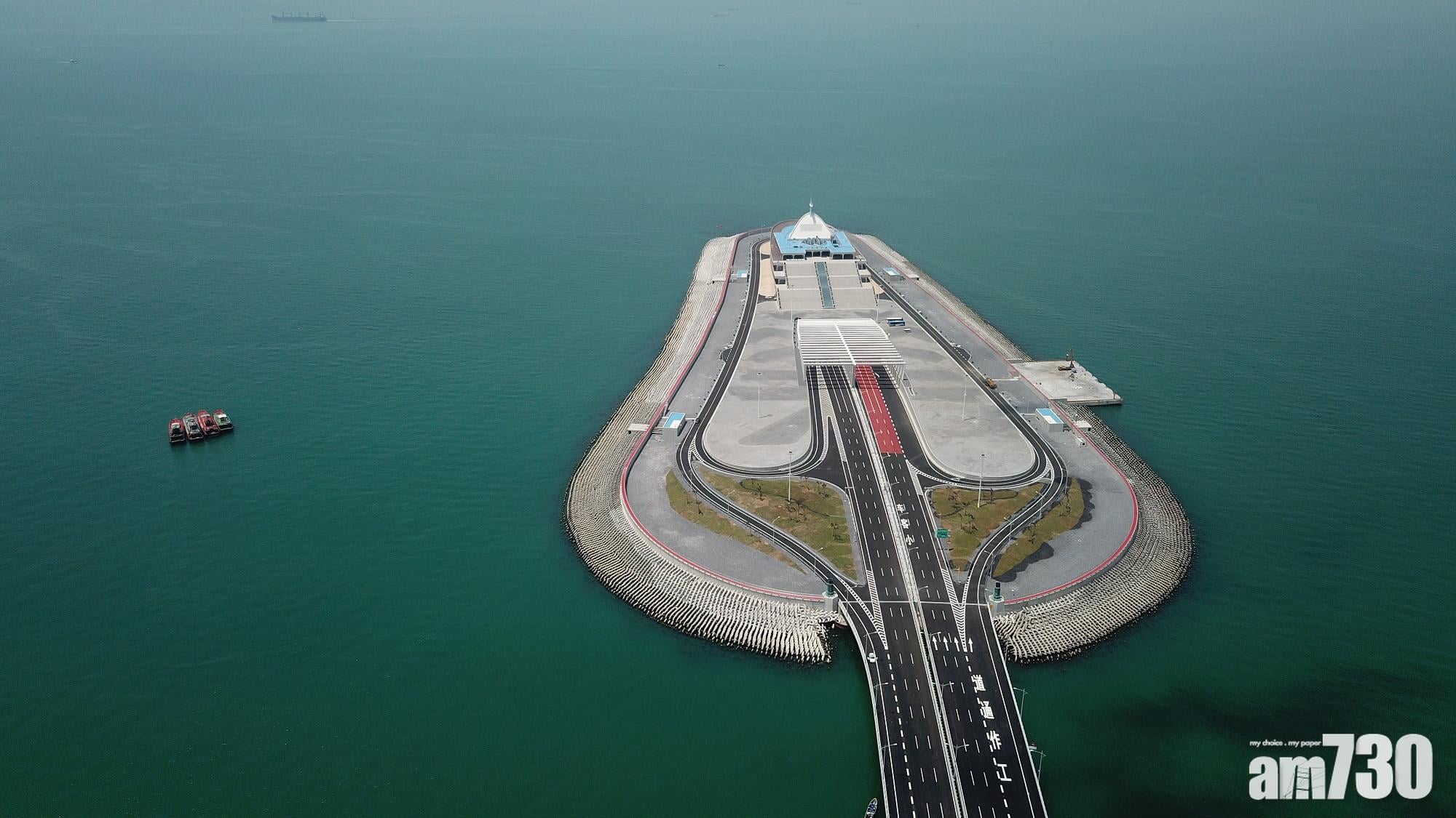 港珠澳大橋人工島設檢查站　政府稱與「三地三檢」安排無抵觸