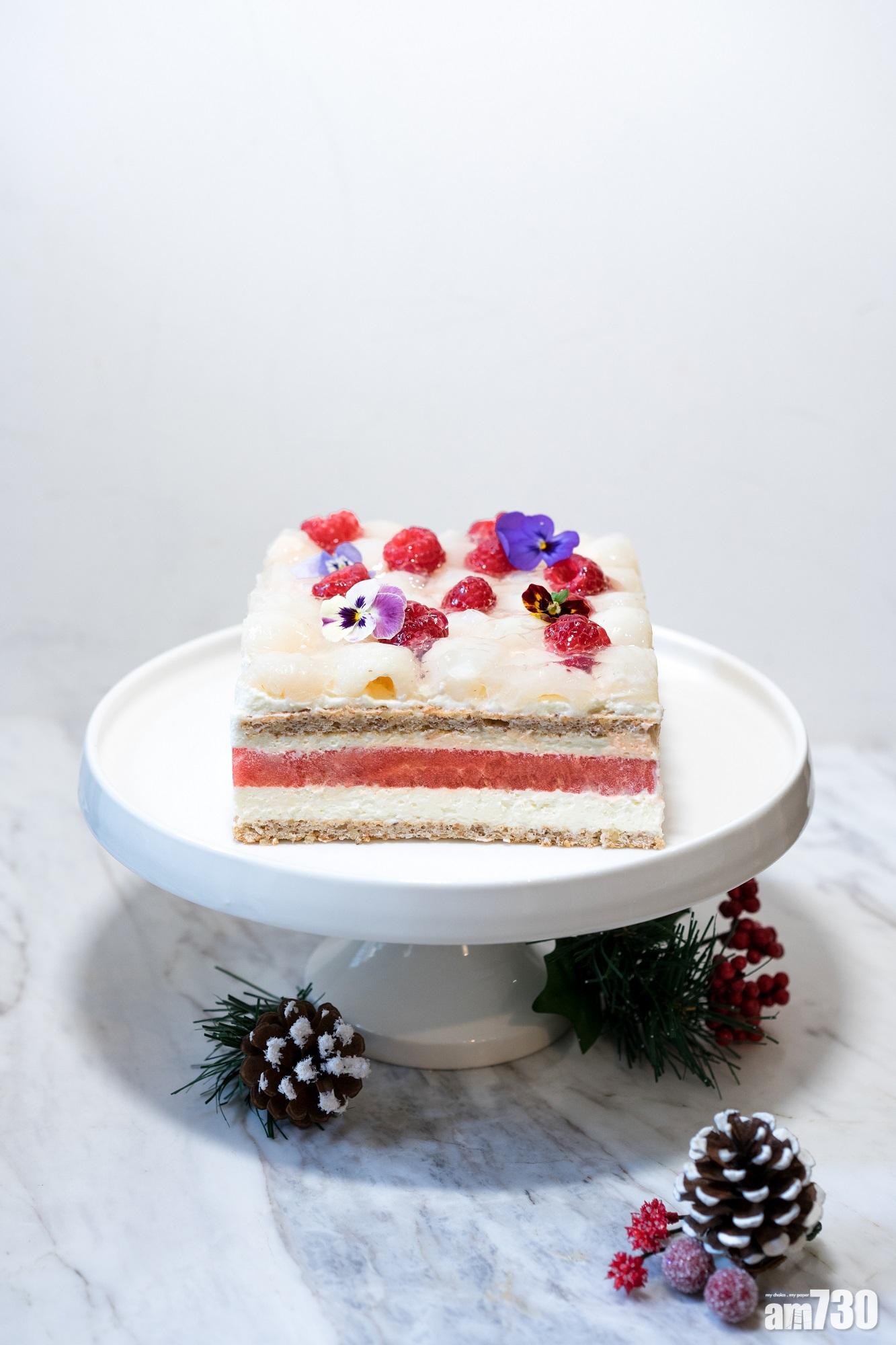 Lifetastic西瓜蛋糕聖誕版2.0 　西環店節日黑松露a la carte