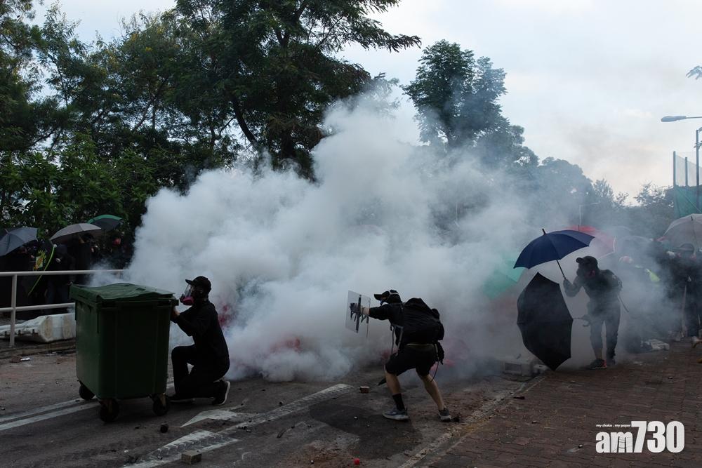【修例風波】中大：2號橋附近空氣污染物危害健康微