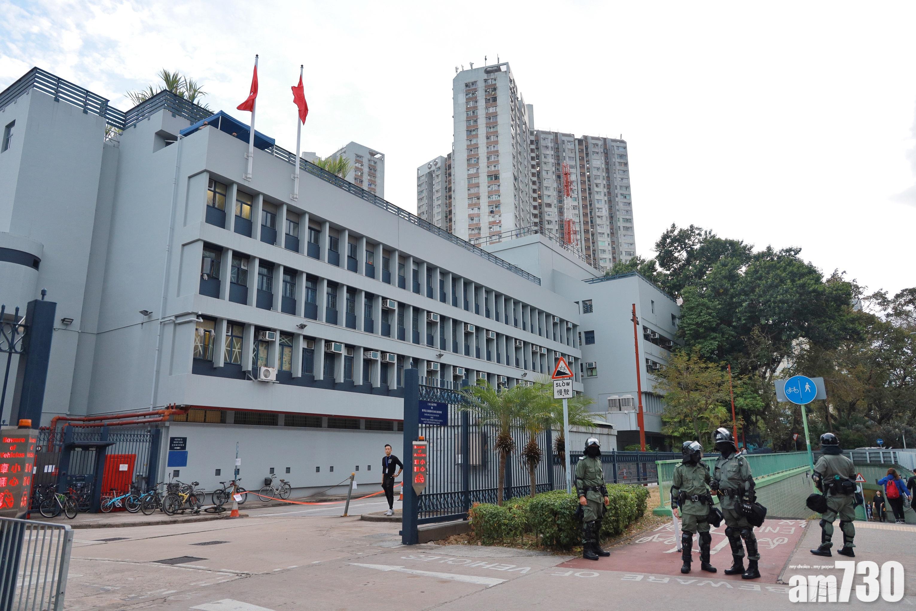 大批示威者被帶返上水警署