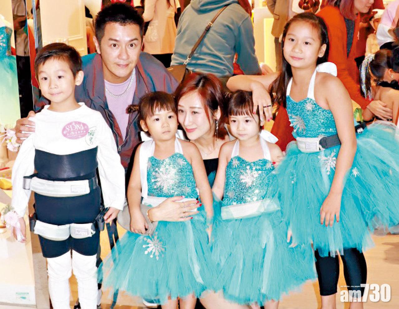 老婆爆湊陳浩民 攰過照顧四子女