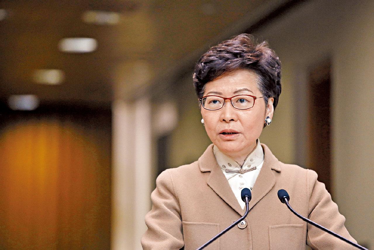 日內與駱惠寧會面 林鄭：信可合作無間