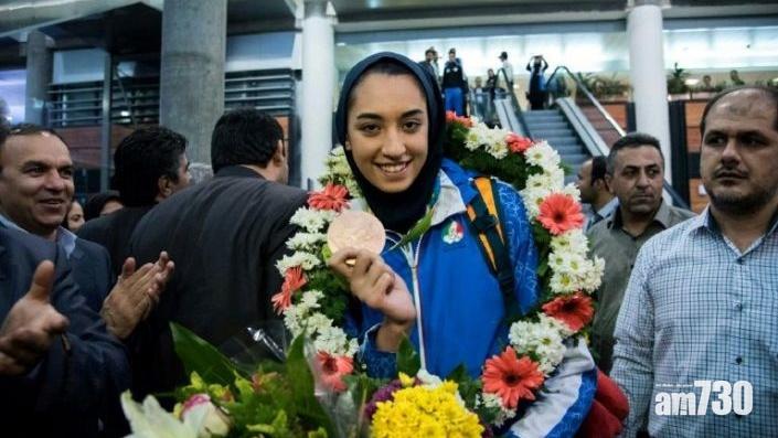 伊朗唯一奪得奧運獎牌女運動員變節
