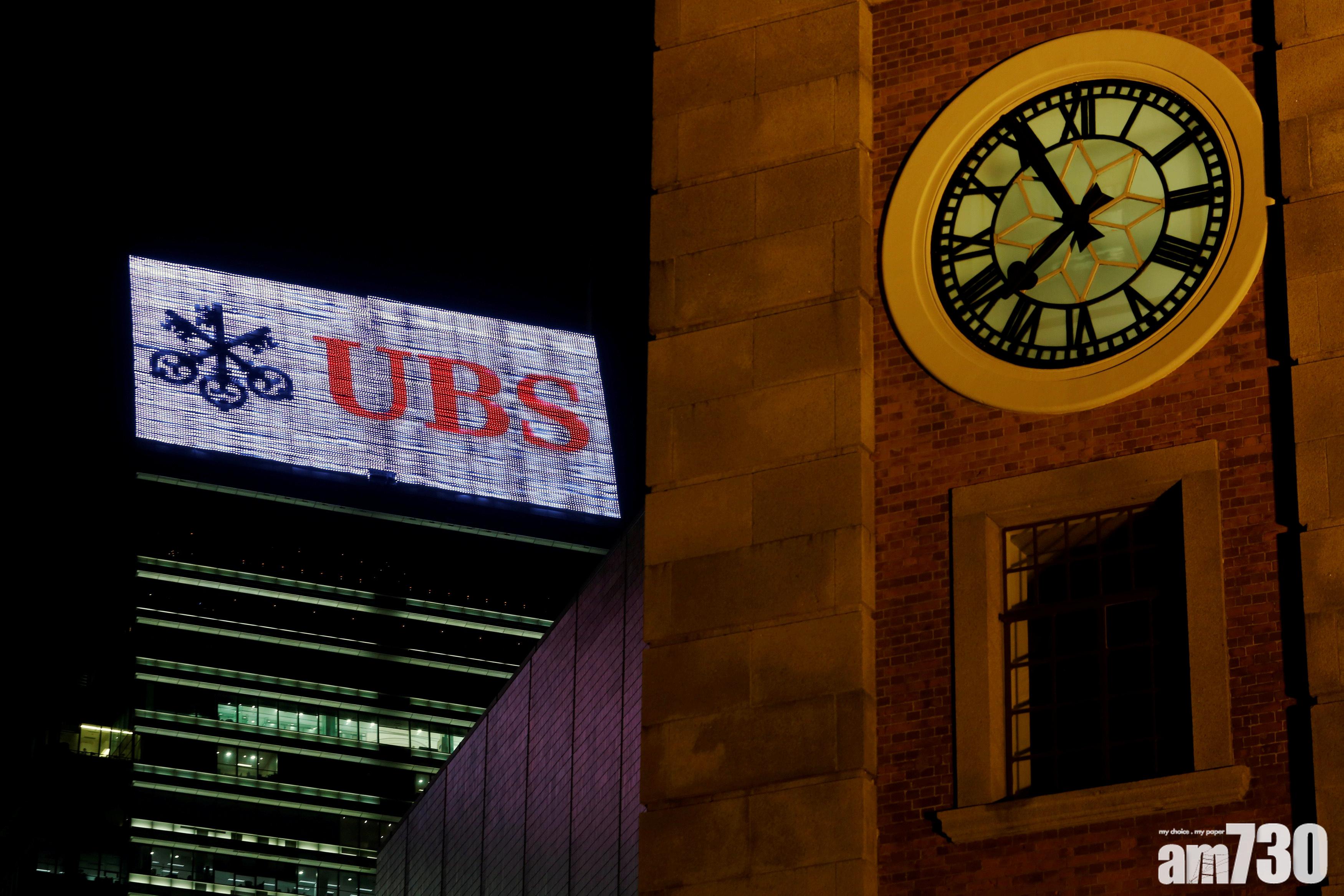 瑞銀不得任保薦人處分 證監撤銷