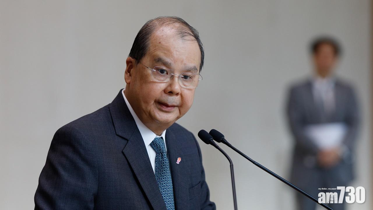 【獨檢會】張建宗：與監警相輔相成  主席是相當受敬重人士