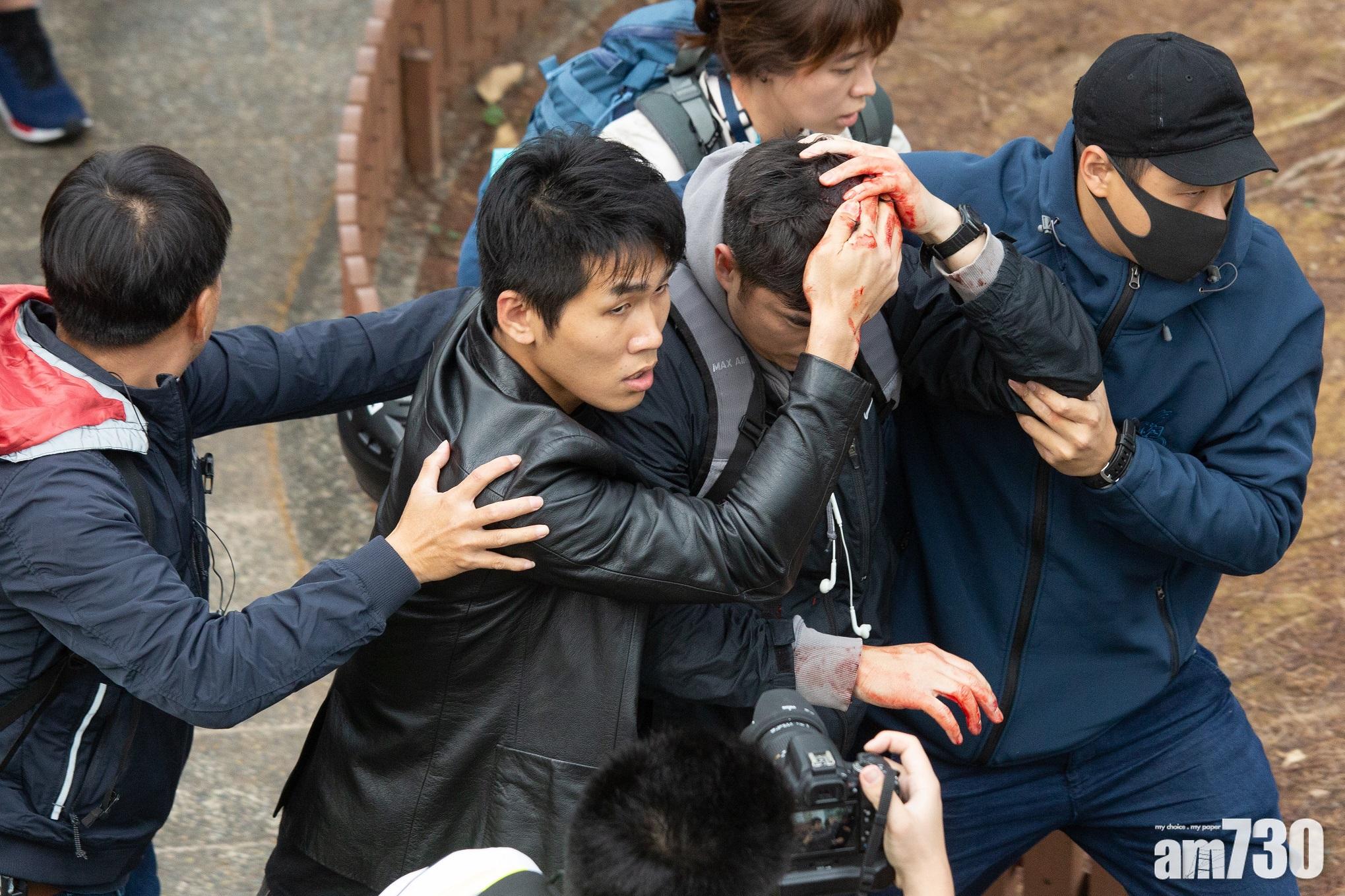 【天下制裁集會】集會遭腰斬 有警員受傷