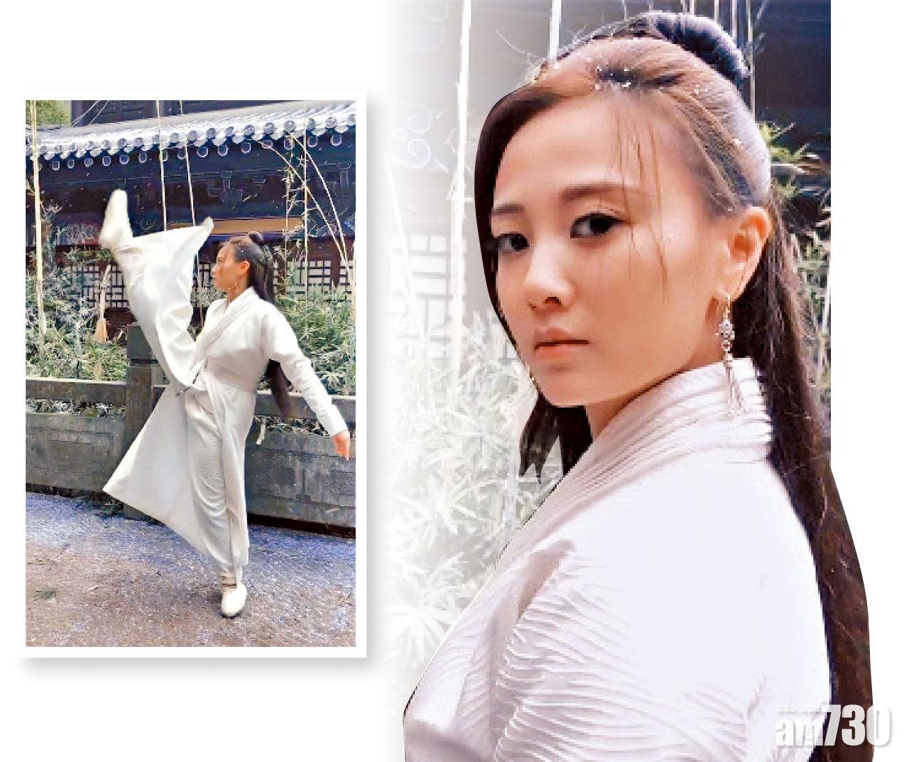 朱晨麗扮周芷若維妙維肖