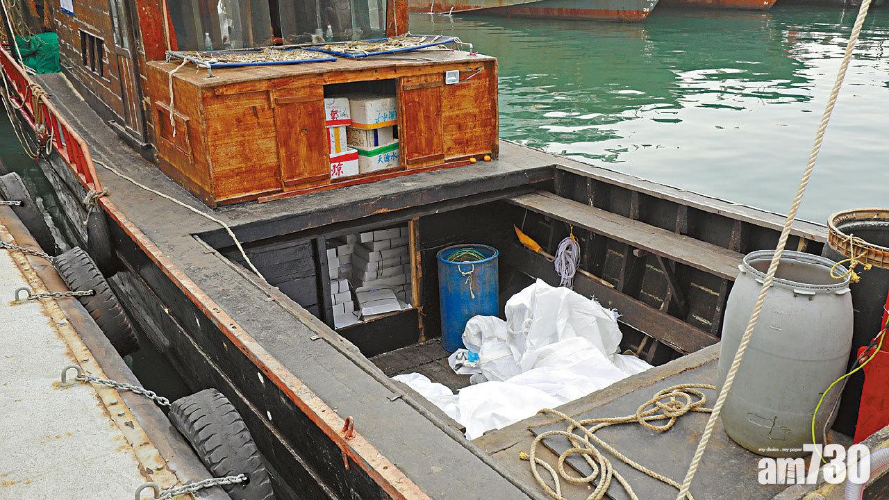 海關檢14萬公斤凍肉 躉船漁船成走私工具