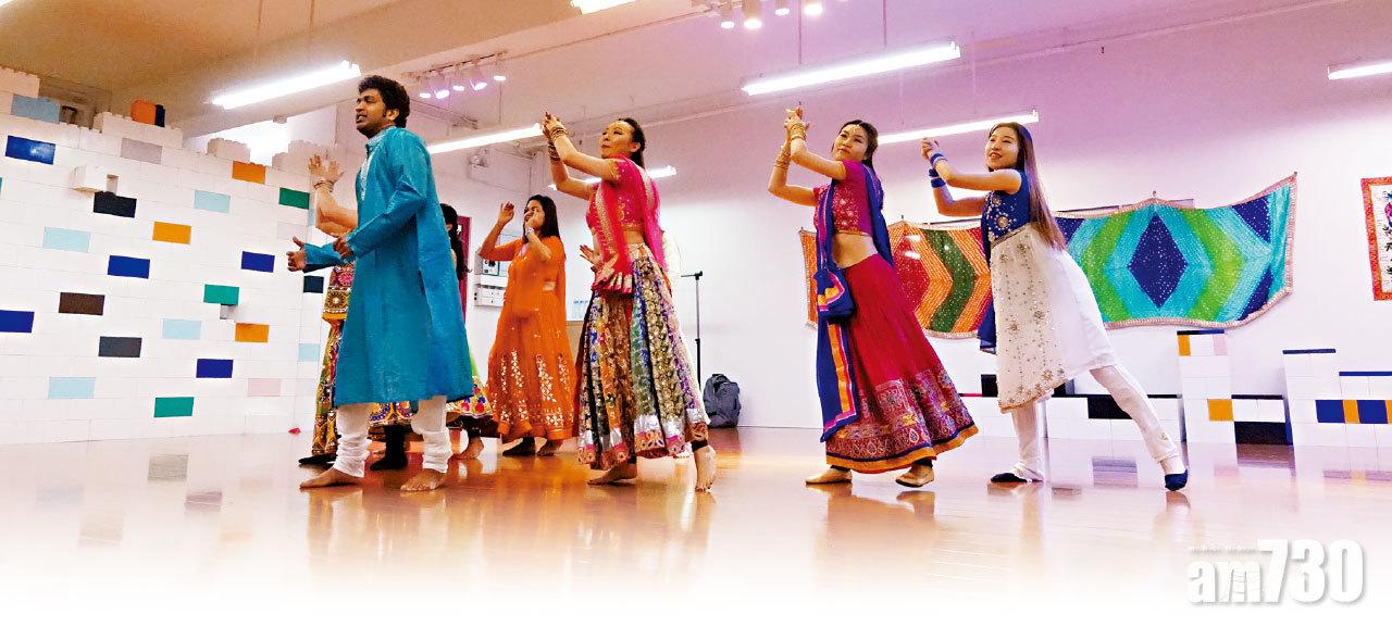 本地印度舞蹈團新春獻技 活潑動感 寶萊塢舞迎歲