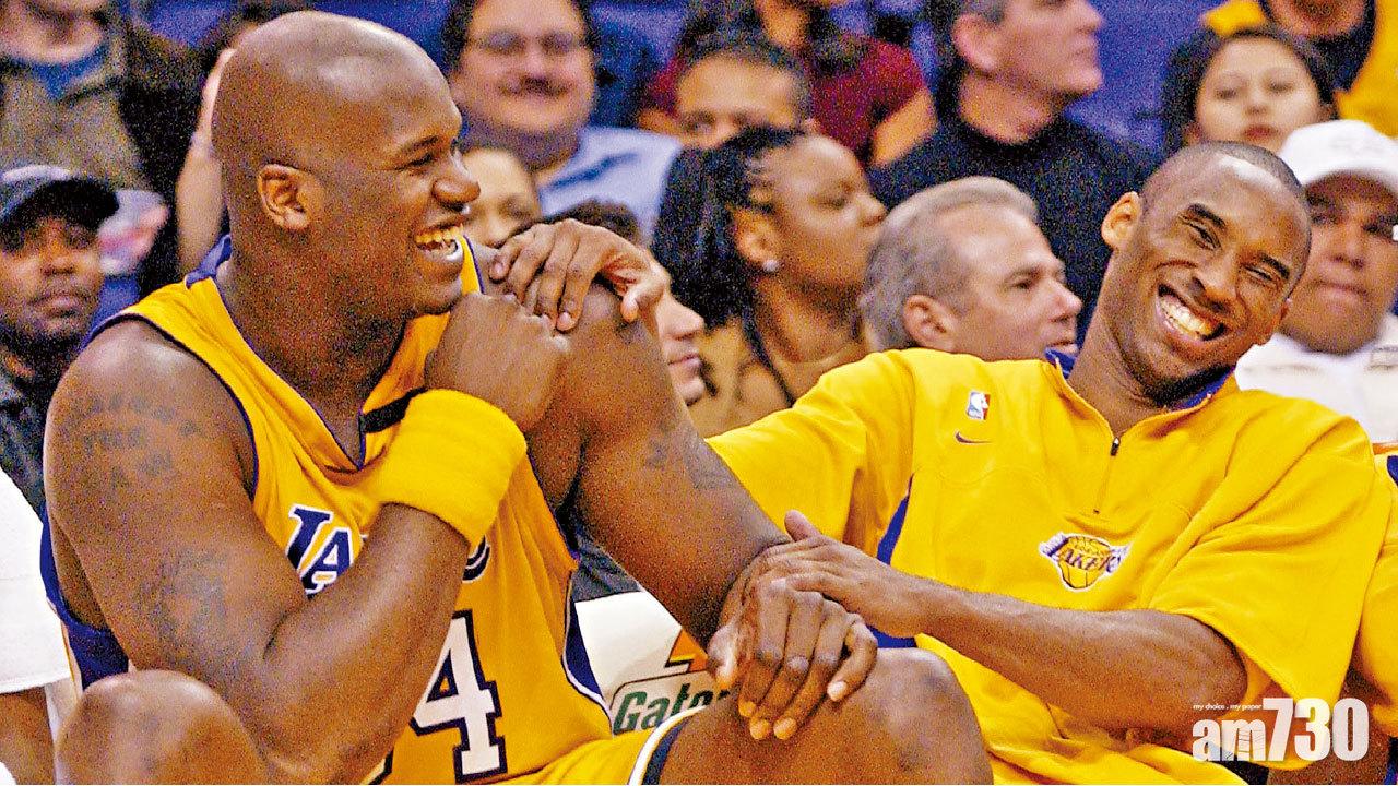 奧尼爾灑淚憶高比： 我們的名字將永遠連在一起