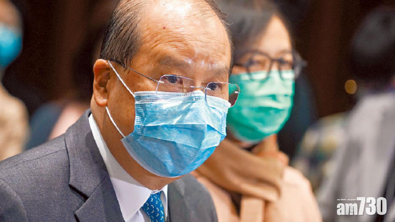 張建宗「疫情受控」論捱轟 司長辦公室改口：「受嚴密監控」