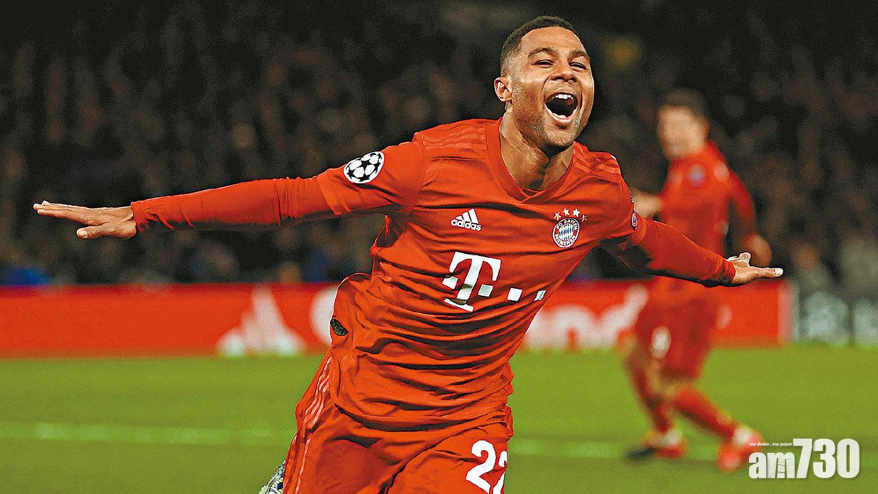 拜仁3球輕取車仔 基拿比起孖 再揚威倫敦