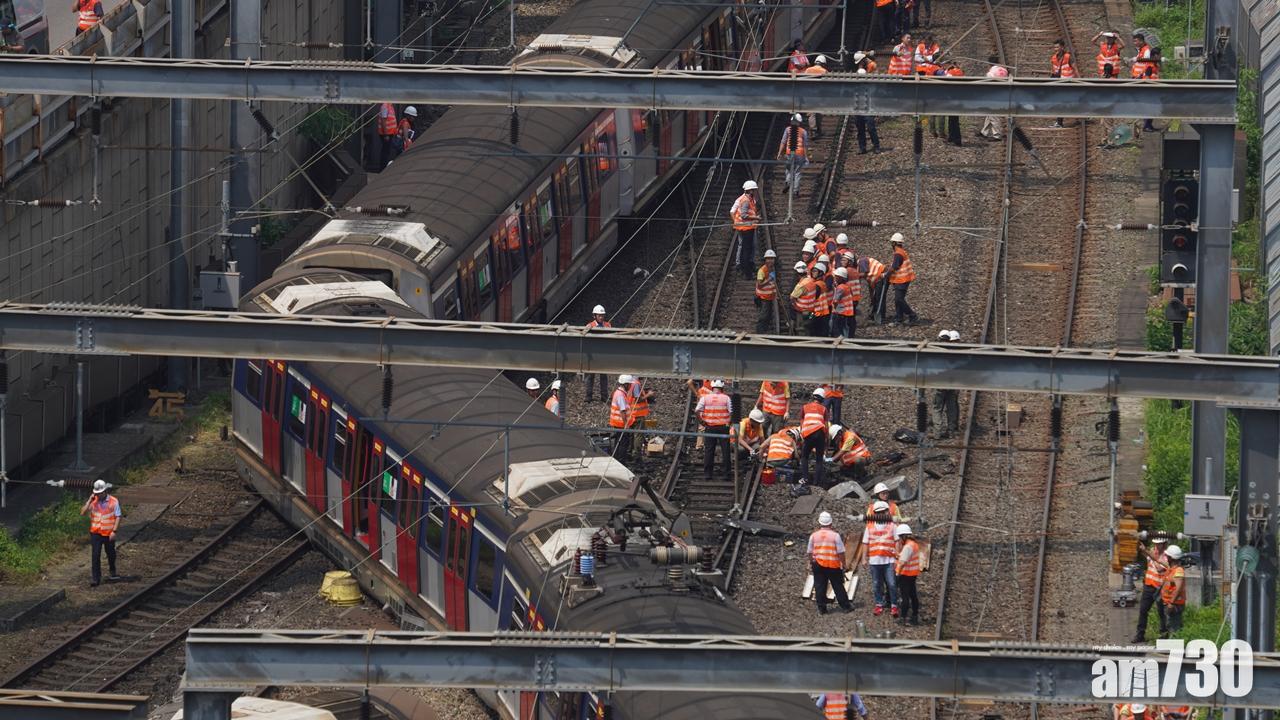【東鐵出軌】紅磡站列車出軌事故調查完成　下午公布結果