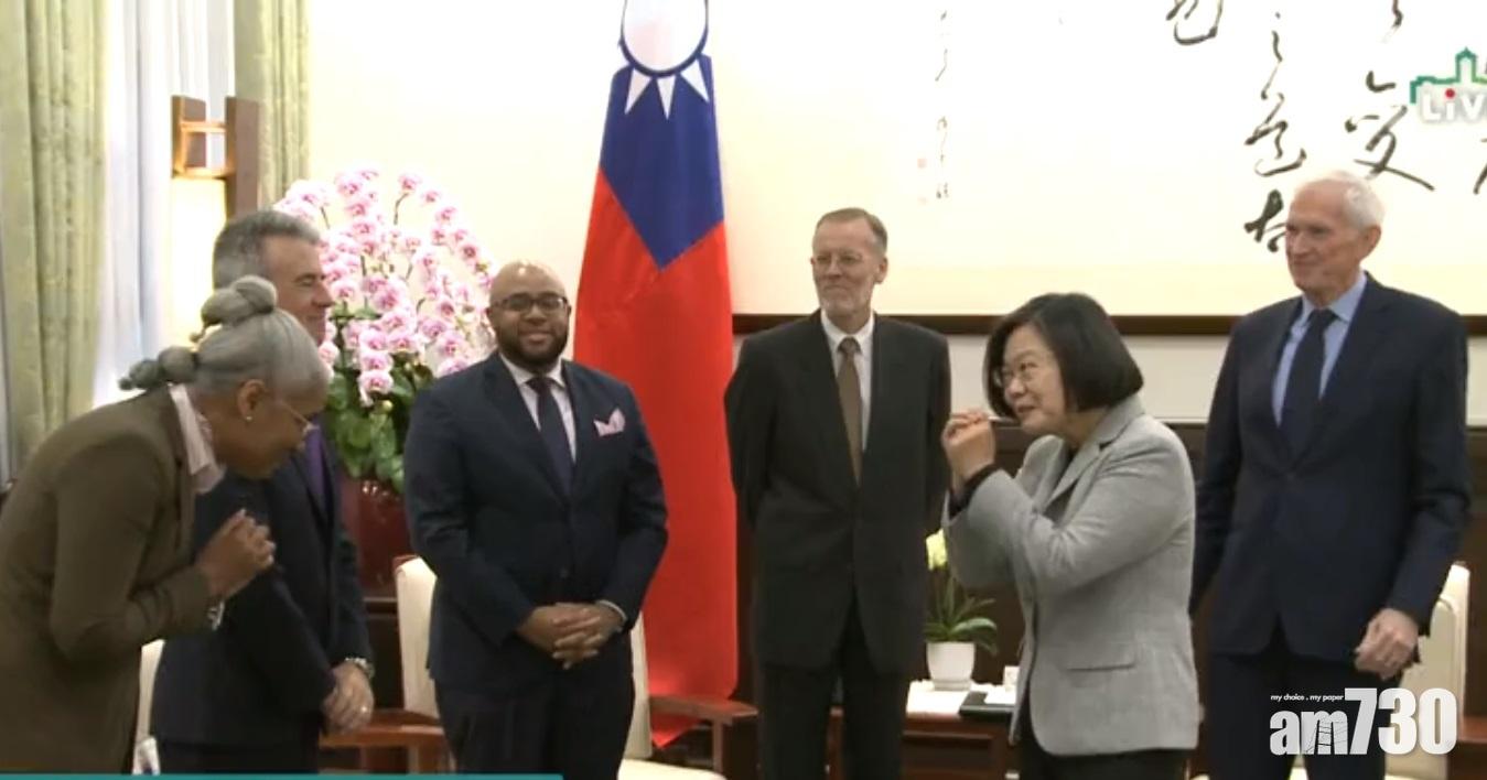 蔡英文感謝美國眾議院通過法案撐台灣
