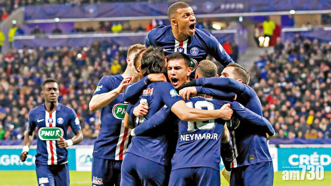 麥巴比戴帽 PSG晉法足總盃決賽