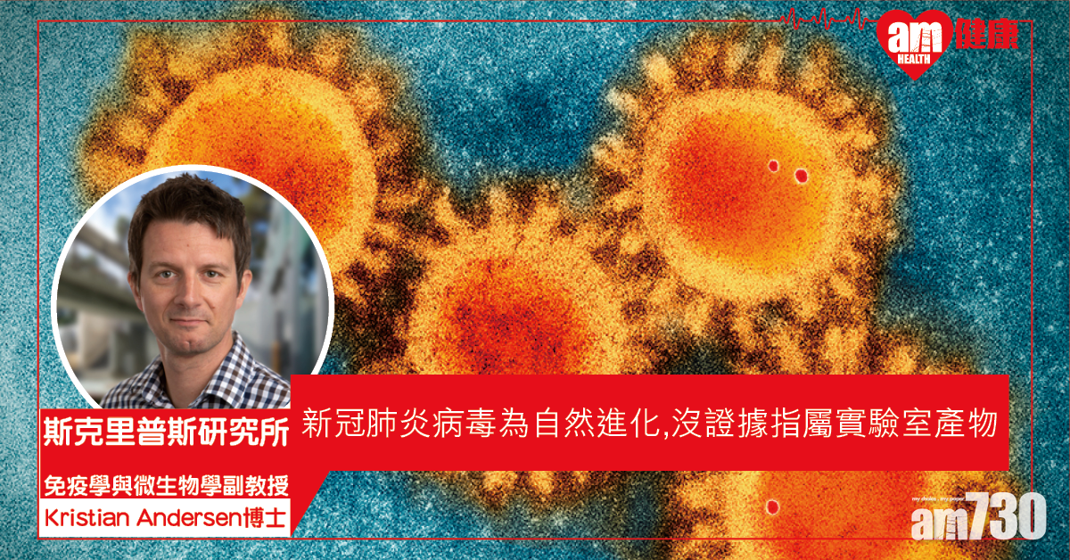 「並非實驗室產物」美研：新冠肺炎病毒從動物躍入人類進化