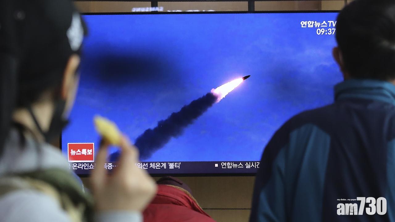 本月第3次 北韓試射疑似短程彈道導彈