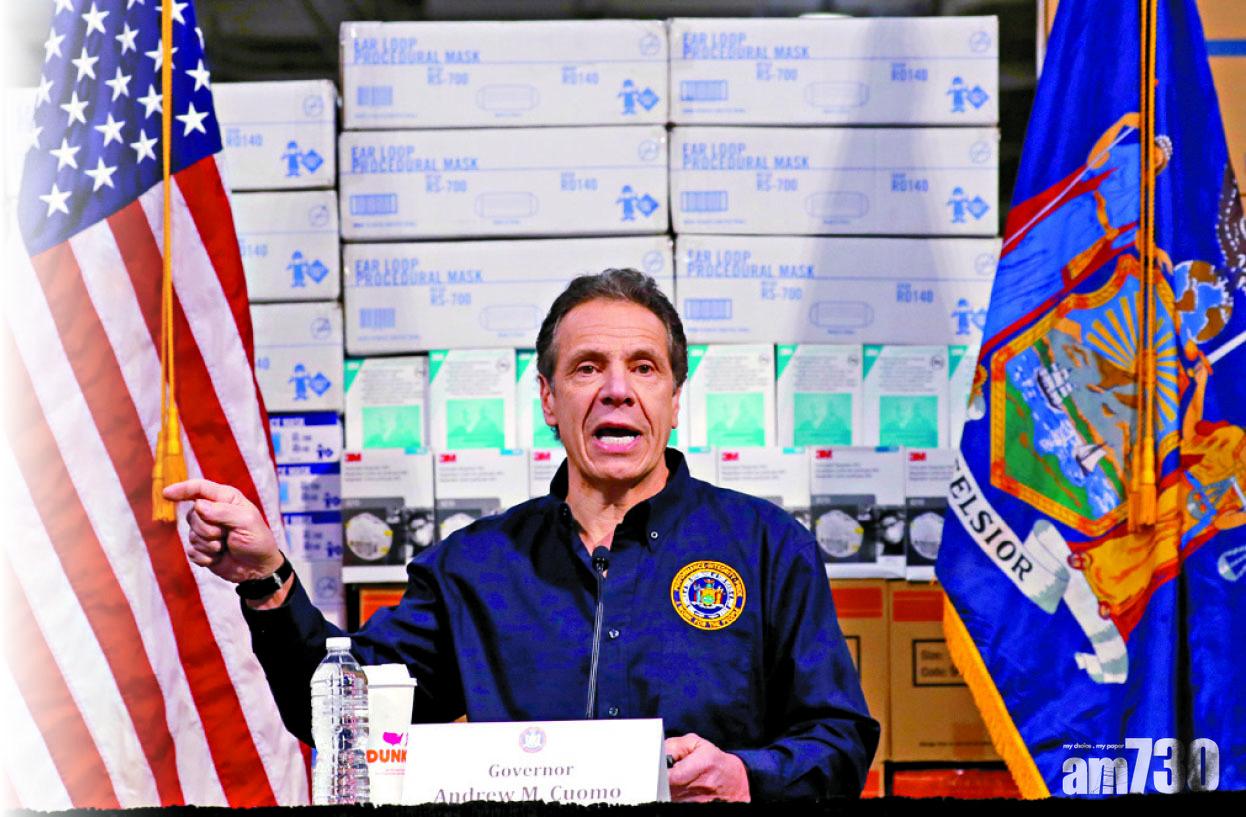 紐約州疫情「如子彈火車」 美單日163死破紀錄   