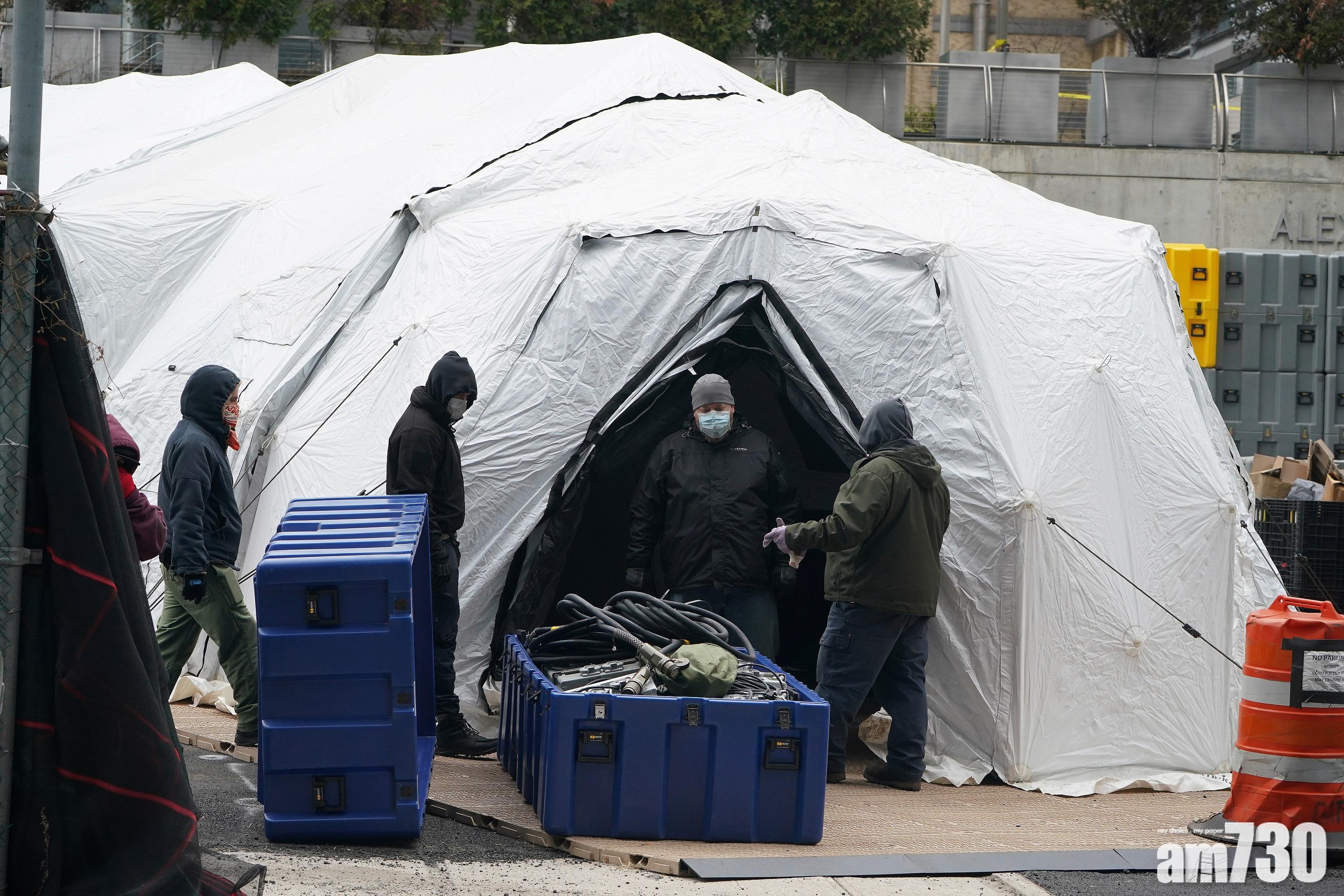 【新冠肺炎】紐約州破3萬例 呼吸機要「兩人一機」