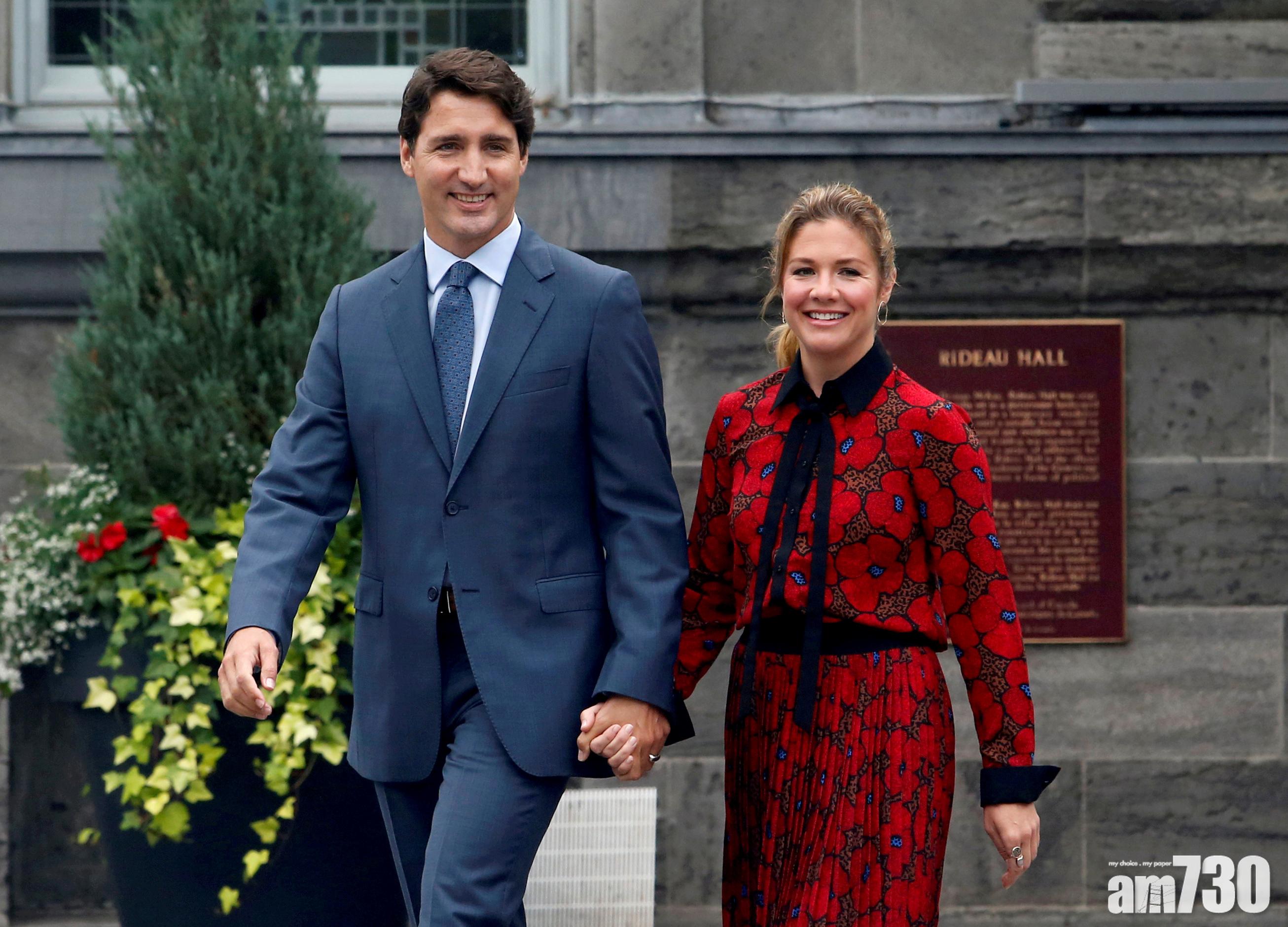 【新冠肺炎】妻子康復  杜魯多慎重起見再隔離兩周