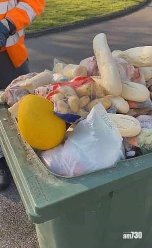 【新冠肺炎】英民眾盲搶一堆食物  食唔晒掉垃圾桶