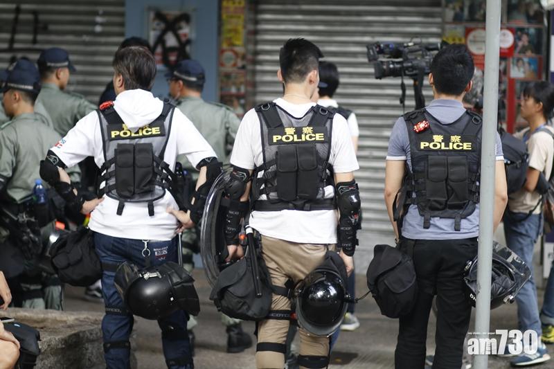 【新冠肺炎】多一男警長初步確診   曾參與人群管理行動